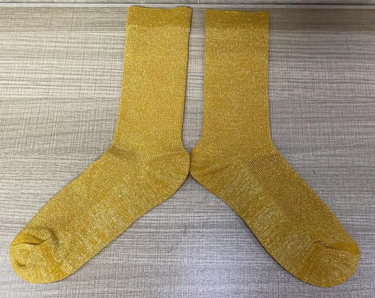 metallic socks metallic socks